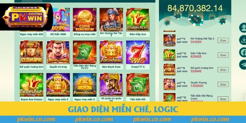 Giao diện miễn chê, logic Giao diện miễn chê, logic